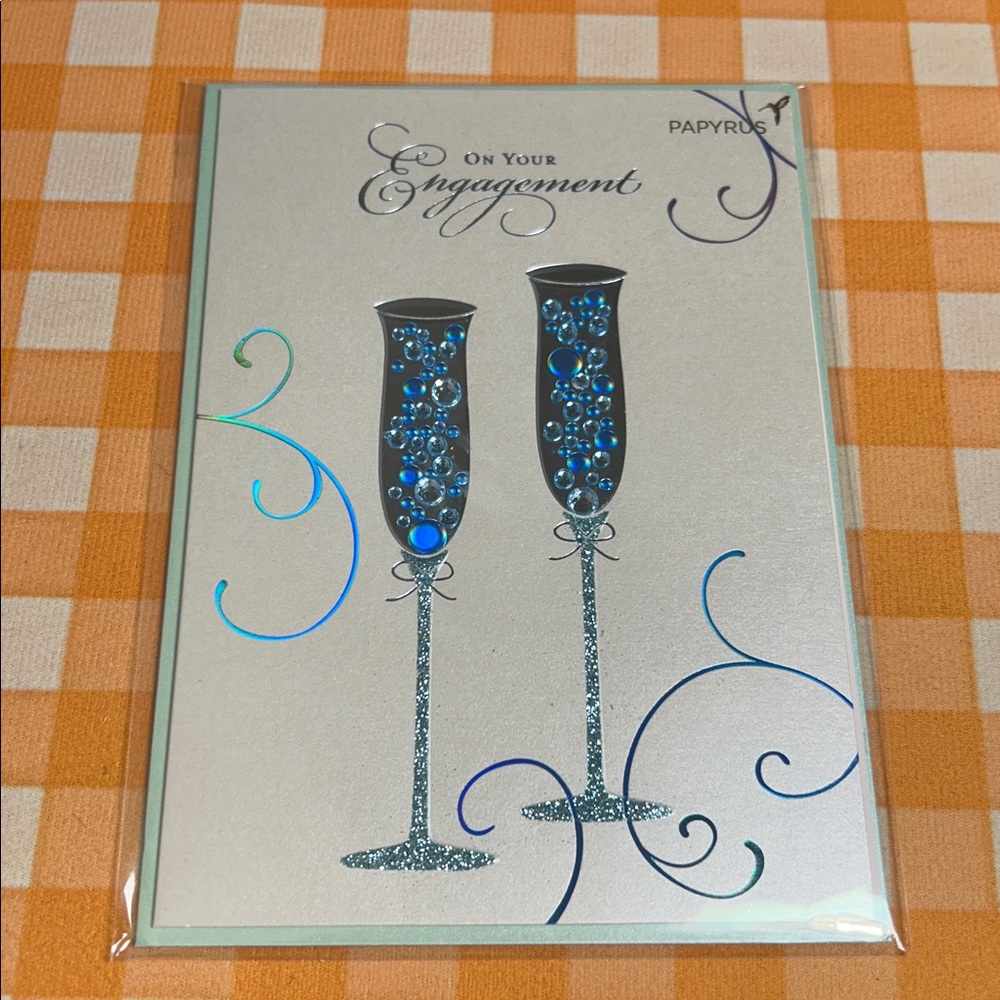 “On Your Engagement” Wedding & Engagement Papyrus card